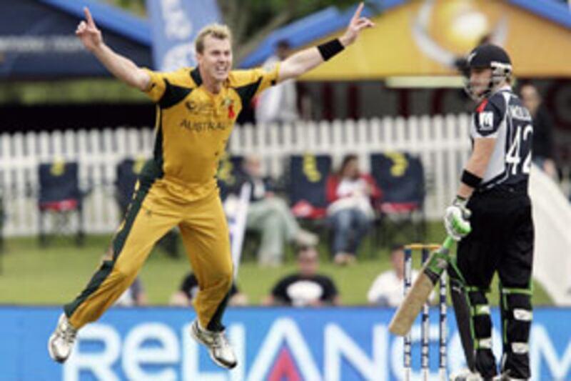 Brett Lee, left, hopes to star for Kings XI Punjab in the IPL which begins tomorrow.