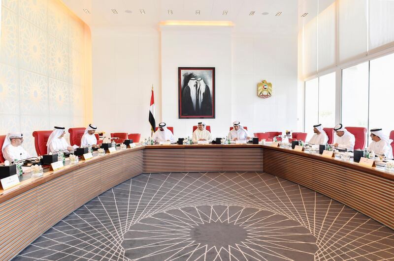 Chaired by H.H. Sheikh Mansour bin Zayed Al Nahyan, Deputy Prime Minister and Minister of Presidential Affairs and Deputy Chairman of the company, at the Presidential Palace, the Executive Committee of the Board of Directors of Mubadala Investment Company on Tuesday reviewed the financial statements for the first half of the year and took note of the progress of work in the group of companies, including the Compania Espanola de Petroleos, CEPSA, the integrated energy company. National Media Council / Wam