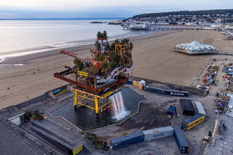 The 'See Monster' is the biggest art installation in the UK.