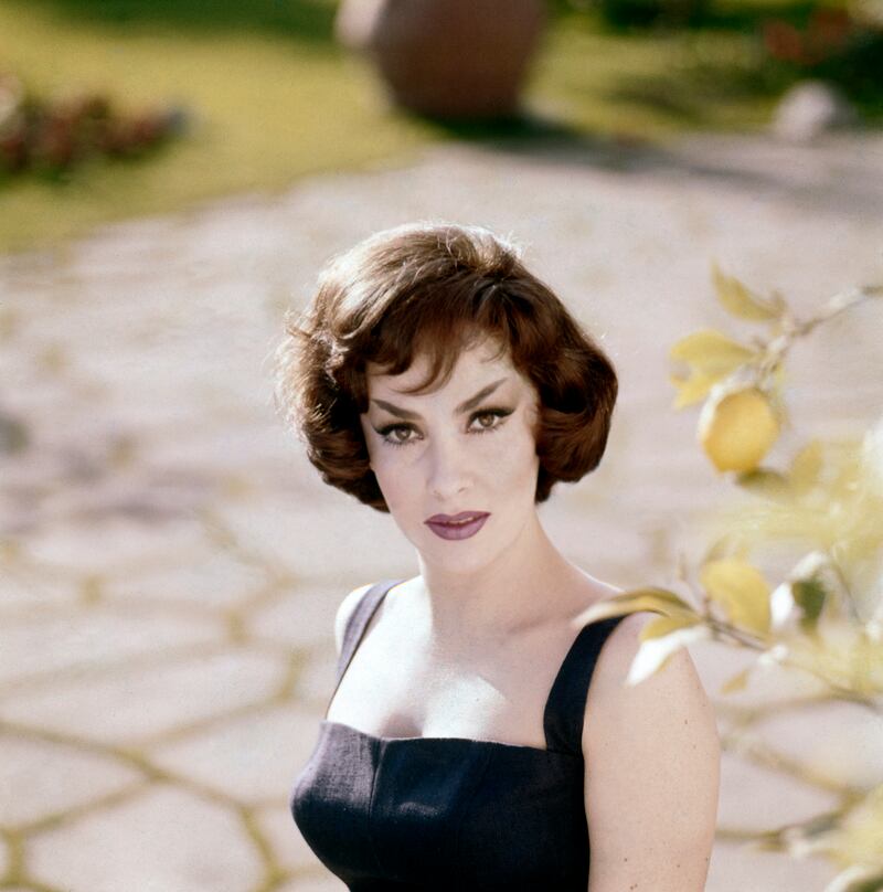 The actress pictured in the 1950s.  AP