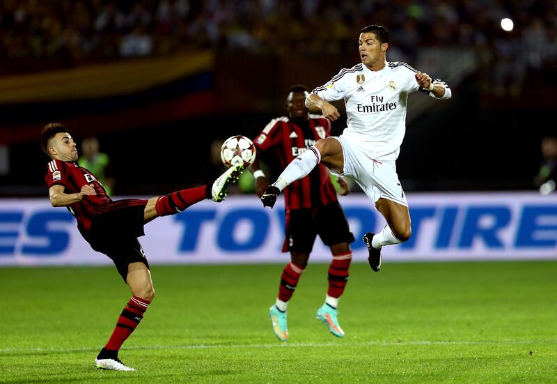 2014-15 66 goals (Real Madrid 61, Portugal 5. Getty Images