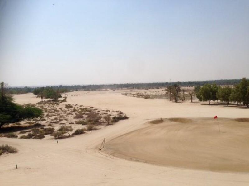 Al Ghazal Golf Club, an 18-hole course adjacent to Abu Dhabi airport, is to shut from August 1. John Dennehy / The National