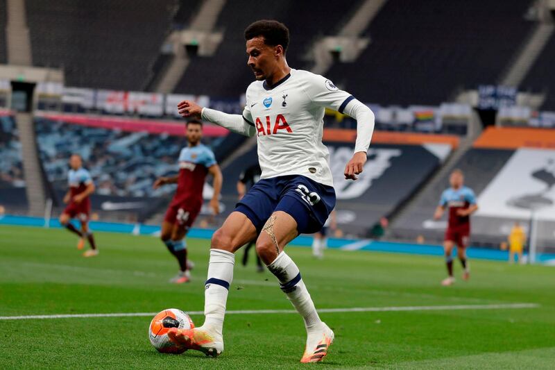 Dele Alli - 6: Suspended for the Manchester United game but showed some nice touches. AFP