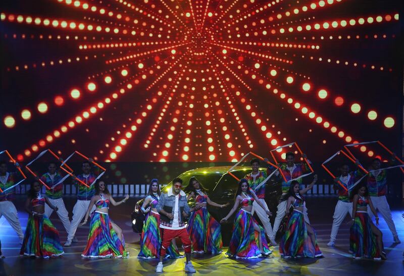 Indian singer Jassie Gill performs during the IIFA Rocks event as part of the 20th International Indian Film Academy (IIFA) in Mumbai, India, 16 September 2019. Photo: EPA