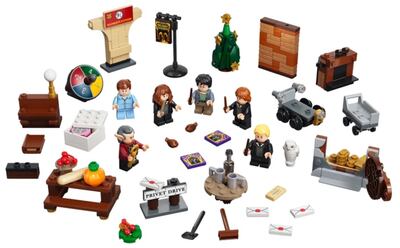 Countdown to Christmas with Harry Potter and friends. Photo: Lego