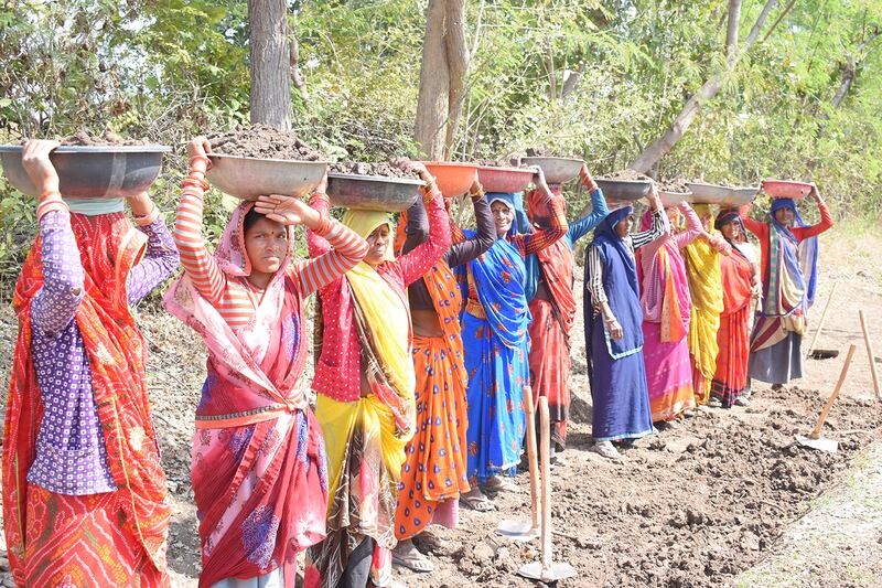 Jal Sahelis, or ‘Friends of Water’, is a network of about 1,000 women in India who are on a mission to conserve this precious resource. All photos: Neelam Jha