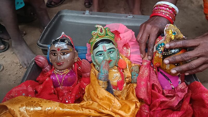 Sakhi Kandhei is a traditional puppet show popular in the eastern Indian state of Odisha. All photos: Taniya Dutta / The National