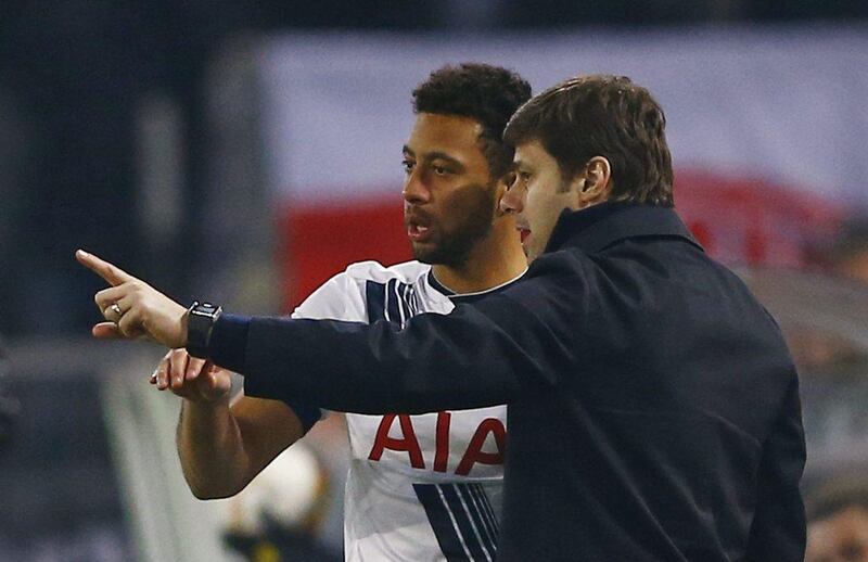 Tottenham manager Mauricio Pochettino made seven changes to his lineup for the match against Borussia Dortmund. Wolfgang Rattay / Reuters

