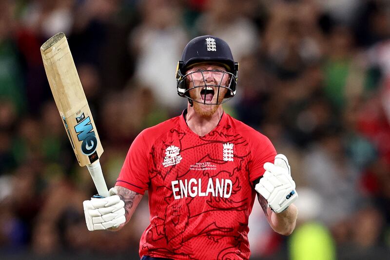 Ben Stokes - 10. Bowled immaculately with the new ball and guided the chase perfectly. Remained unbeaten even as wickets kept falling. Has now steered England to the 50-over and 20-over World Cup titles on his own. AFP
