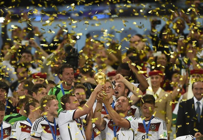 It is also the first trophy Germany won in 18 years. Fabrice Coffrini / AFP