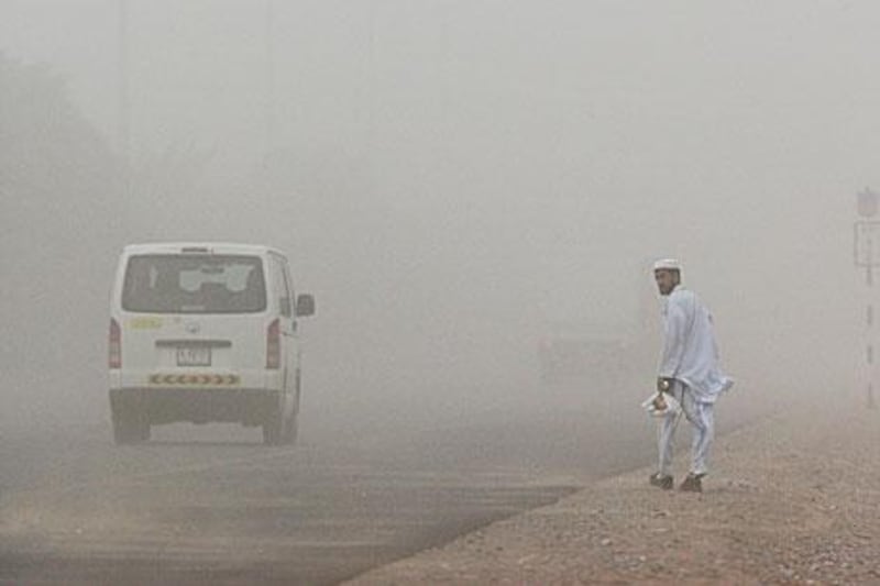 A dust storm is expected to hit the UAE over the weekend. Jaime Puebla / The National