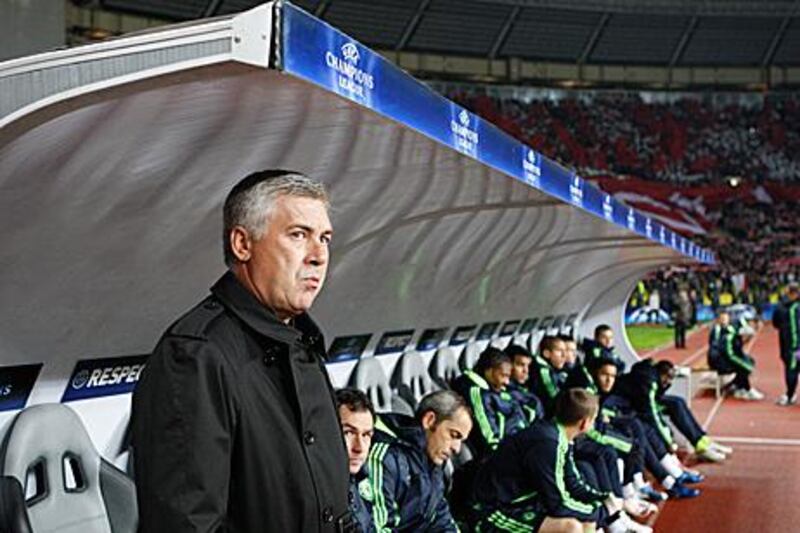 Carlo Ancelotti, the Chelsea manager, clearly stays away from the drama. Perhaps equanimity comes with winning the European Cup twice as a player and the Champions League twice more as a manager. His attitude alone stands him apart.