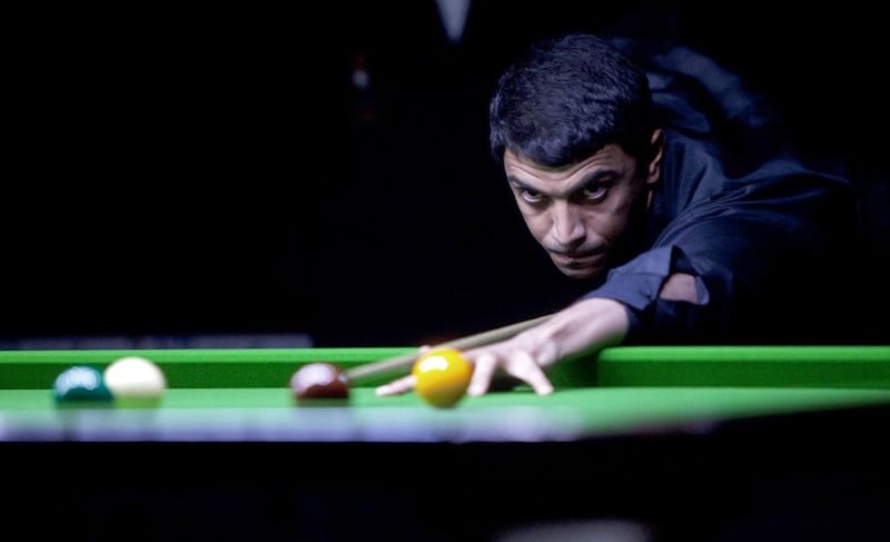 Emirati snooker player Mohammed Shehab. Jeff Topping / The National