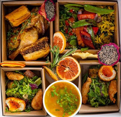 An iftar box from L'eto 