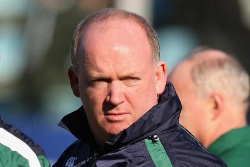 Former Irish rugby coach Declan Kidney.