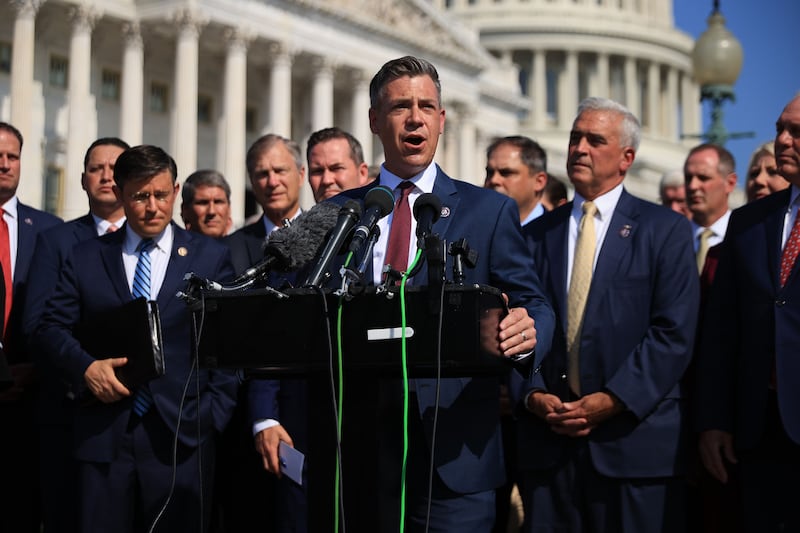 Republican congressman Jim Banks. Photo: AFP