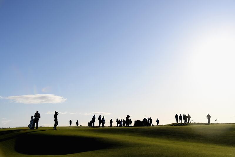 Day one of the 2017 Alfred Dunhill Championship at Carnoustie, Angus, Scotland. Ross Kinnaird / Getty Images