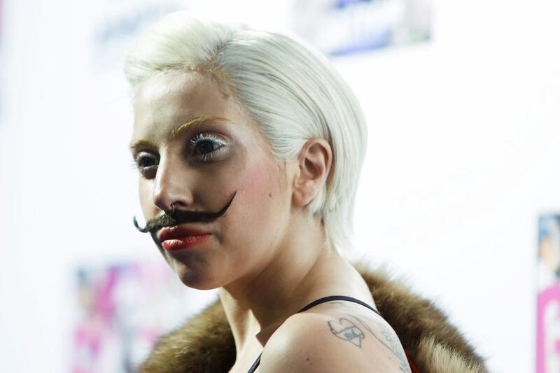 Lady Gaga arrives for a presentation of her upcoming new album Artpop at a fan event at the Berghain club in Berlin on Oct. 24, 2013. Markus Schreiber / AP photo