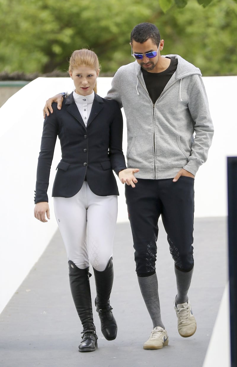 The pair are keen equestrians. Europa Press Entertainment/Europa Press via Getty Images