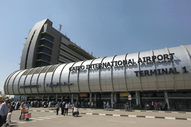 CAIRO, EGYPT - MAY 20: People are seen arriving at Cairo International Airport Terminal 1 on May 20, 2016. Debris including seats and personal belongings from EgyptAir Flight 804 which crashed in the Mediterranean carrying 66 people on Thursday was found 180 miles north of Alexandria, Egyptian military confirmed.  (Photo by Chris McGrath/Getty Images)