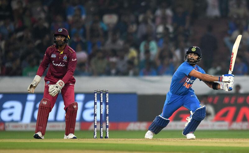 Virat Kohli helped India take a 1-0 lead in the three-match series. AFP