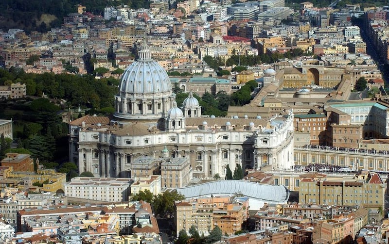 4. St. Peter’s Basilica in Vatican City, Italy. Plinio Lepri / AP Photo
