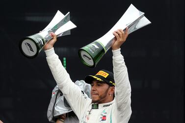 It has been trophies galore for Lewis Hamilton and Mercedes-GP in their times together. Reuters
