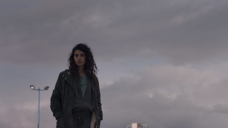 A still from 'The Sea Ahead' by Lebanese director Ely Dagher starring Manal Issa. The film world premieres at the Cannes Film Festival on Tuesday. Courtesy of the artist