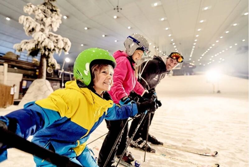 Children at Ski Dubai Photo: Ski Dubai