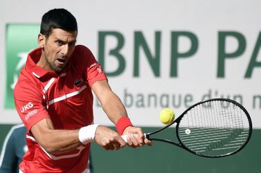 Novak Djokovic was in complete control against Ricardas Berankis to book his place in the third round of the French Open. EPA