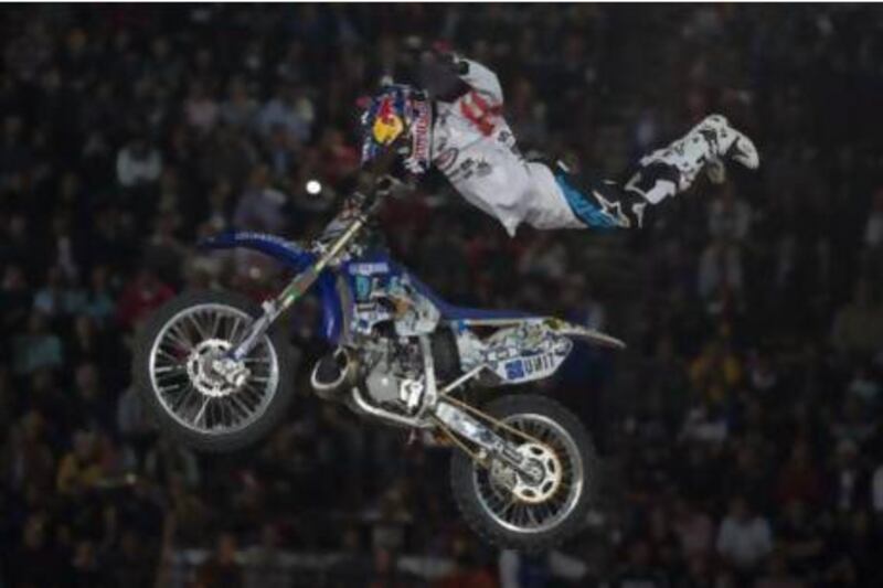 Tom Pages won the first Red Bull X-Fighters round in Mexico last month. Miguel Tovar / Latin Content / Getty Images