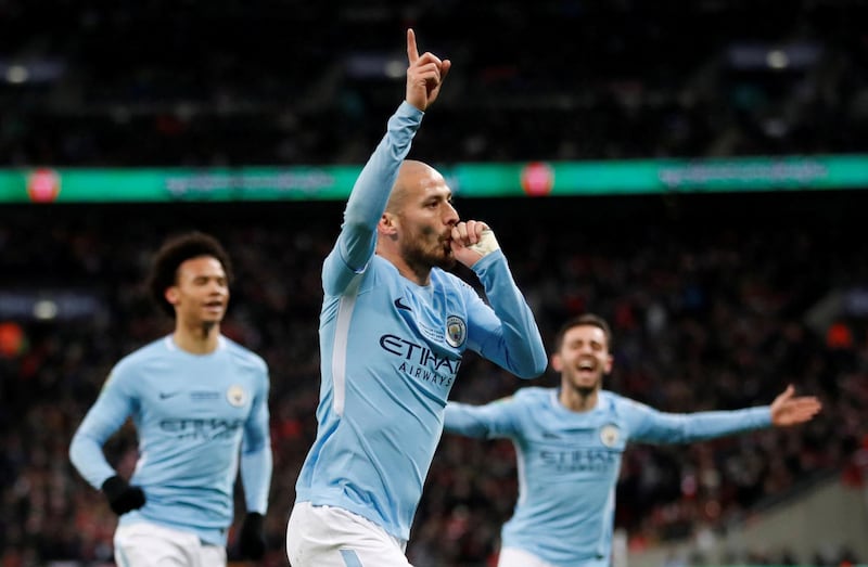 Centre midfield: David Silva (Manchester City) – So often the unselfish supplier, the Spaniard got the glory of a Cup final goal as he scored City’s third against Arsenal. Carl Recine / Reuters