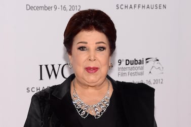 Ragaa Al Geddawy, pictured at the Dubai International Film Festival in 2012, died on July 5. Getty Images