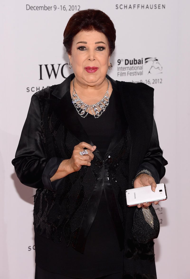 DUBAI, UNITED ARAB EMIRATES - DECEMBER 10:  Ragaa el Gedawy attends the Dubai International Film Festival and IWC Schaffhausen Filmmaker Award Gala Dinner and Ceremony at the One and Only Mirage Hotel on December 10, 2012 in Dubai, United Arab Emirates.  (Photo by Andrew H. Walker/Getty Images for DIFF)