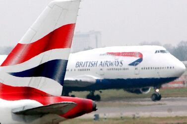 British Airways pilots will strike for three days next month. EPA