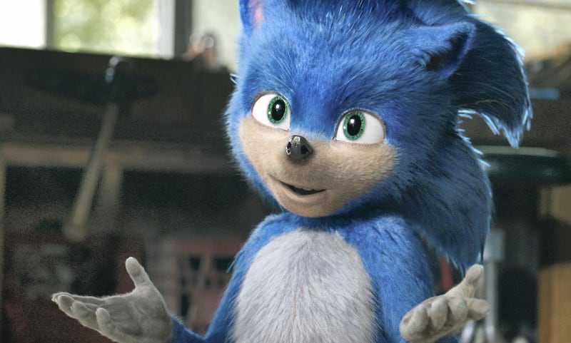 STH_01-01-27-04R – Ben Schwartz voices Sonic in SONIC THE HEDGEHOG from Paramount Pictures and Sega. Photo Credit: Courtesy Paramount Pictures and Sega of America.
