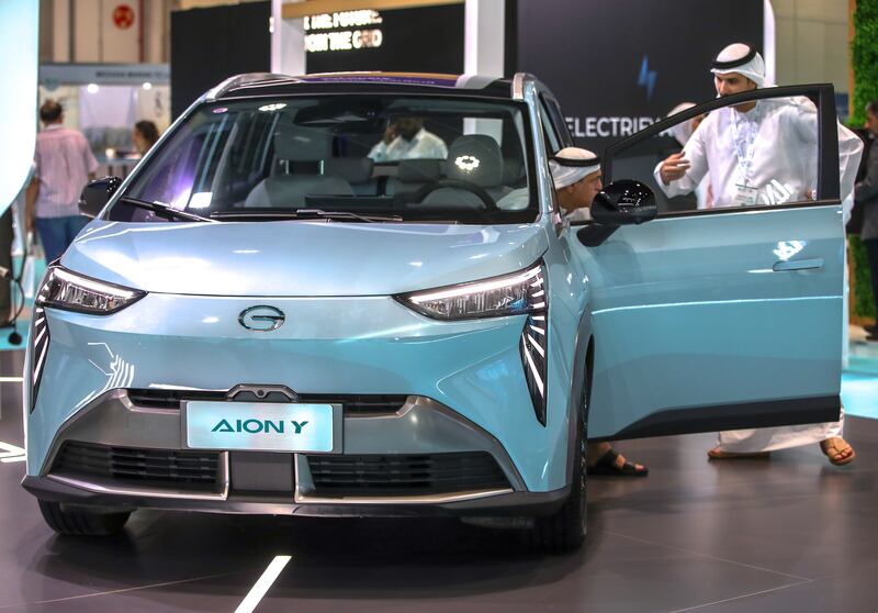 The UAE was ranked eighth in the world when it came to readiness for electric mobility