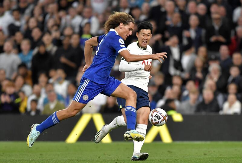 Wout Faes – 5. Played some brilliant passes during the game, including one to release Daka through on goal. There were times that he showed good anticipation with his defending, but there was nothing he could do when Spurs stepped up a gear. EPA