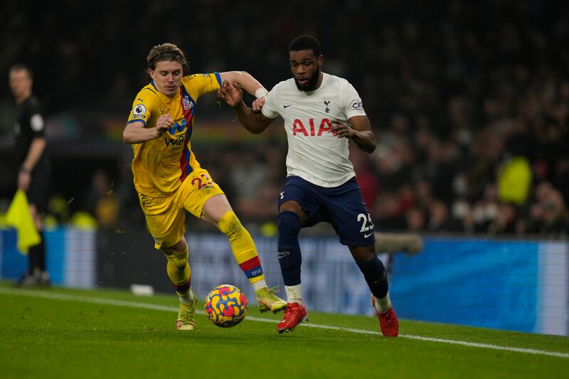 Japhet Tanganga – 6. Returned to the starting line-up and got in an early block to deny a chance at goal by Ayew. The second half started with the defender stopping a possible attack by Gallagher. AP