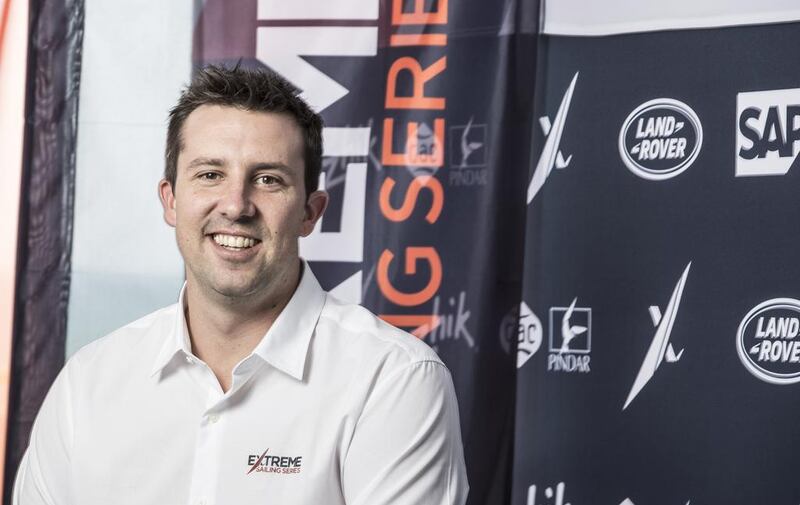 Scott Over, Extreme Sailing’s commercial director. Courtesy Lloyd Images