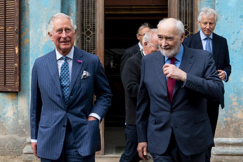 Prince Charles also met producer Michael G Wilson on set. Wilson wrote a number of Bond films, including 'For Your Eyes Only', 'Octopussy' and 'Licence to Kill'. He has since served as a producer of 15 Bond films. Reuters