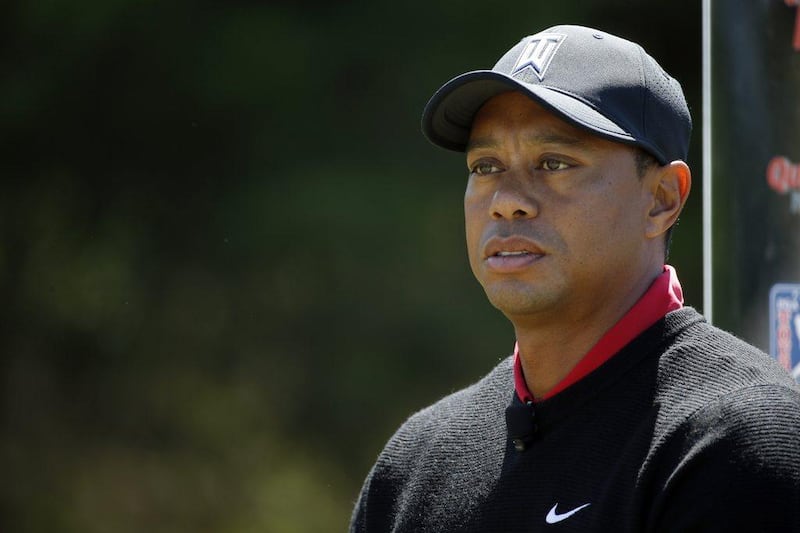 Tiger Woods has not played competitive golf for 11 months due to injury. Alex Brandon / AP Photo
