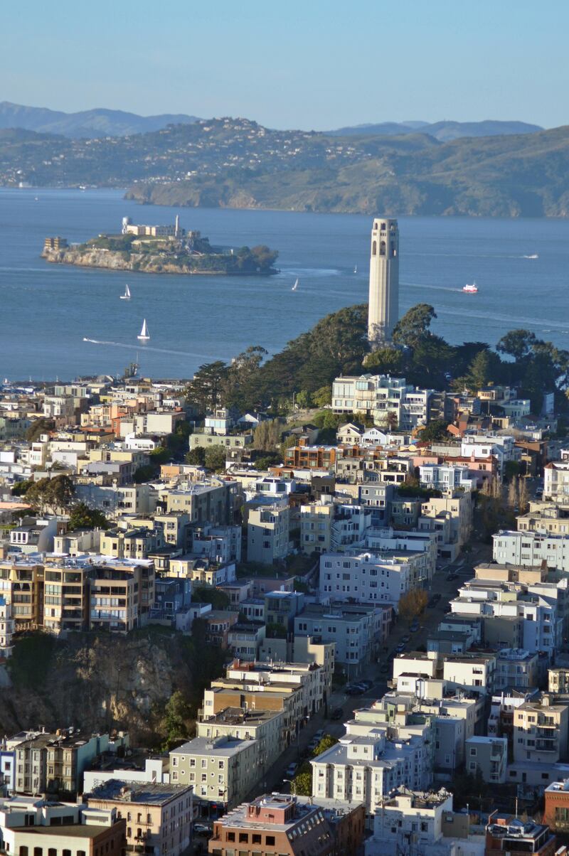 The Colt Tower in San Francisco, California - Photo by Rosemary Behan