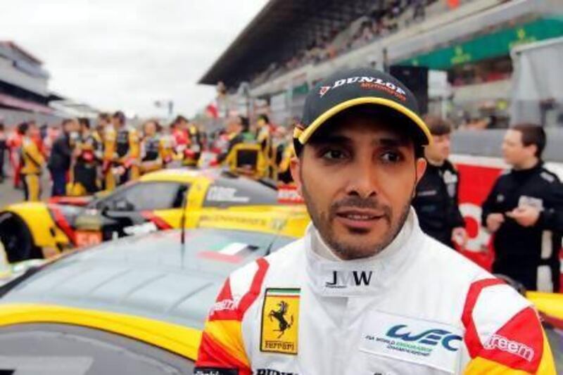 Khaled Al Qubaisi became the first Emirati to race at the 24 Hours of Le Mans and he hopes more UAE drivers will follow. Stephane Mahe / Reuters