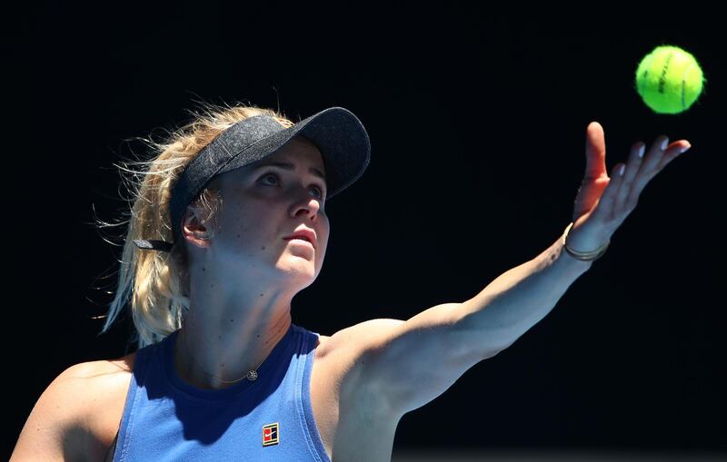 Elina Svitolina. Winner of the WTA Dubai title the past two years. Her aim now is to become the first ever woman to win the tournament three times in a row. The world No 6 end 2018 on a high by winning the WTA Finals. Getty