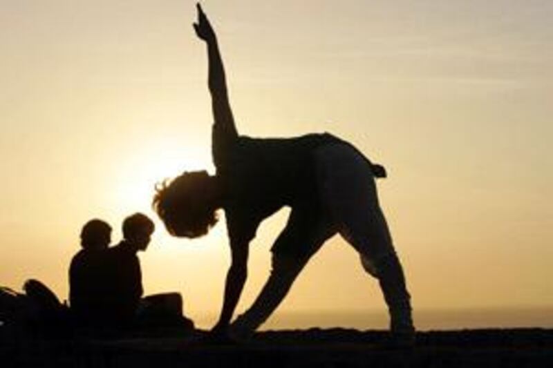 Kundalini yoga works to unblock the body's seven chakras.