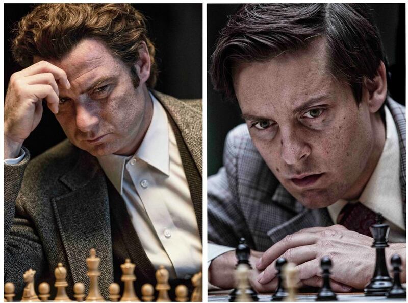 Pawn Sacrifice: The most famous chess match of all time, 1972’s battle between grandmasters Bobby Fischer (Tobey Maguire) and Boris Spassky (Liev Schreiber) - USA against USSR - is getting the Hollywood treatment. Directed by Edward Zwick (The Last Samurai and Blood Diamond) the docudrama looks at how the chess match was used as a propaganda tool at the height of the cold war. But what really made it such a global event were the peculiar characters squaring off against each other. Courtesy Toronto International Film Festival