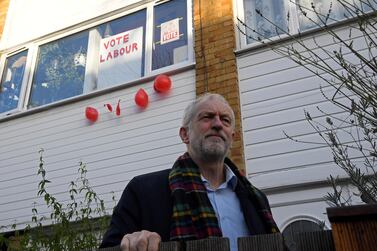 Britain's Labour Party leader Jeremy Corbyn outside his house in London, Britain, December 14, 2019. Toby Melville / Reuters