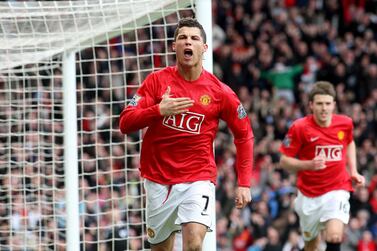 File photo dated 23-03-2008 of Manchester United's Cristiano Ronaldo. Issue date: Friday August 27, 2021.
