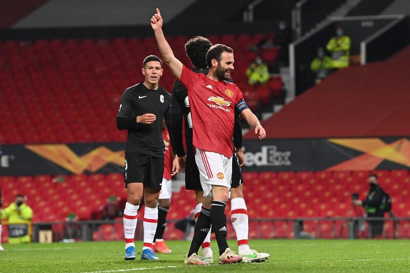 Juan Mata N/A. On for Fernandes after 73 for a late – and rare – appearance. Was in position to head the second, which went in off Vallejo. Getty Images